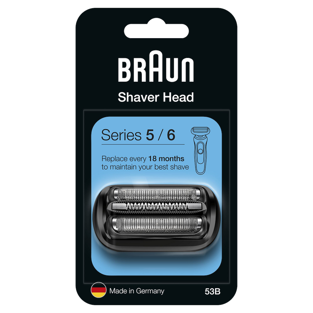 BRAUN 53B - Testina di Ricambio Rasoio Braun 53B