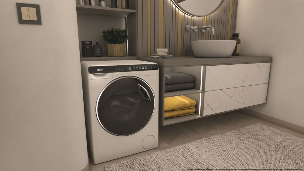 HAIER HW50BP12307 - Lavatrice Slim Haier 5kg WiFi