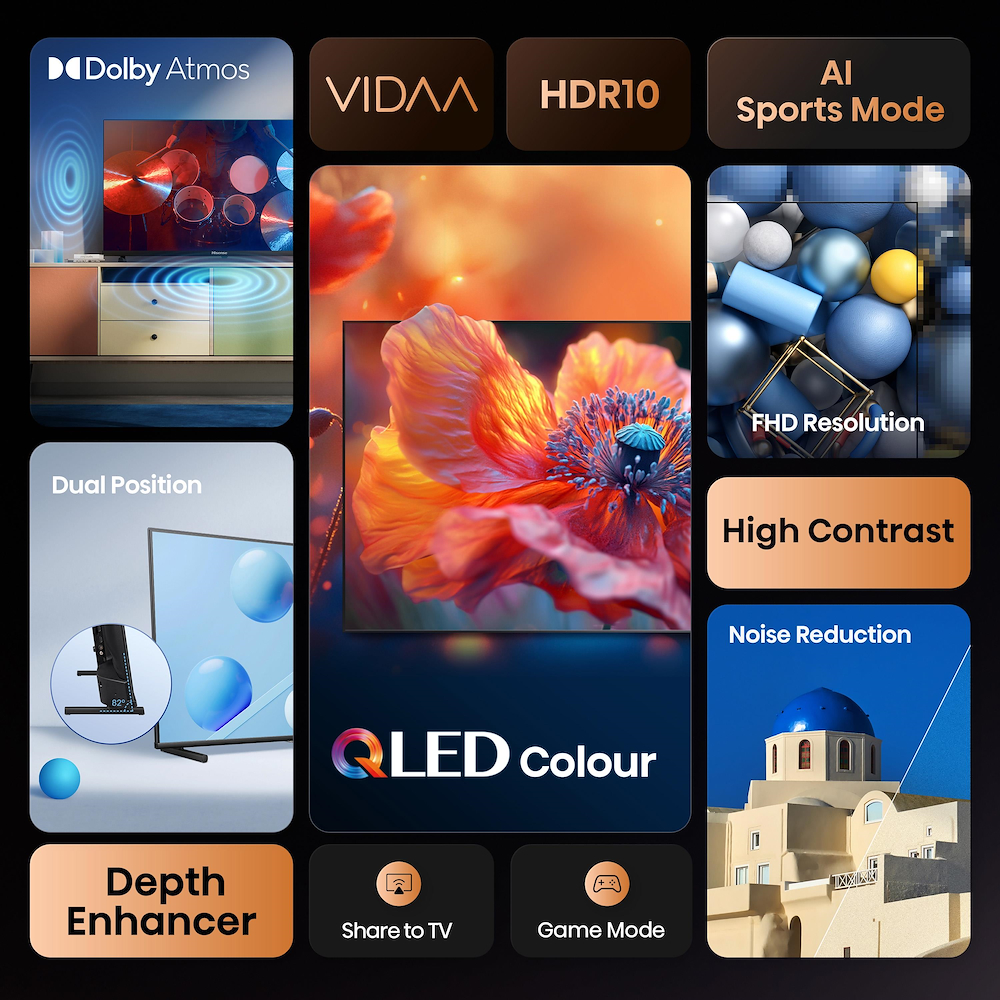 HISENSE 40A59Q - TV QLED 40" Full HD