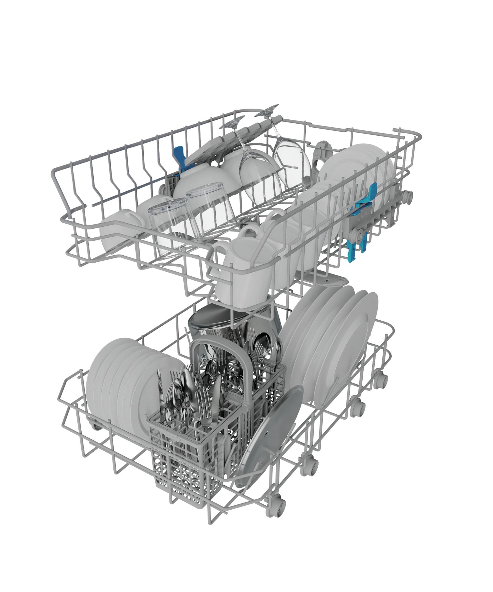 INDESIT IN2IKE107 - Geschirrspüler mit 1,75m Ablaufschlauch