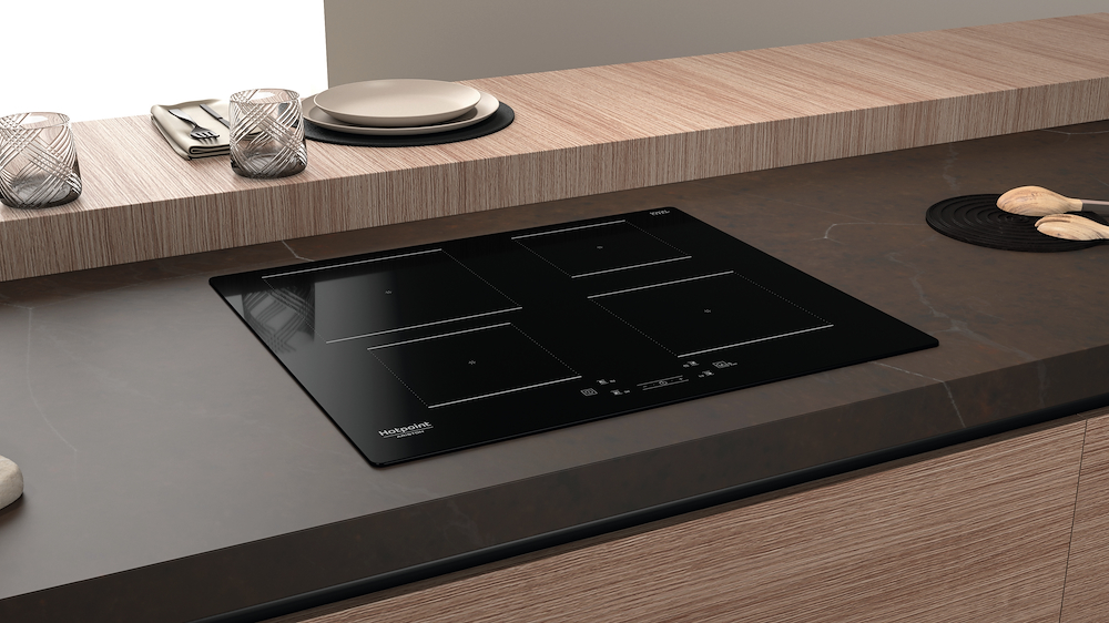 HOTPOINT-ARISTON HQ5660SNE - Induktionskochfeld 60 cm schwarz mit Touch