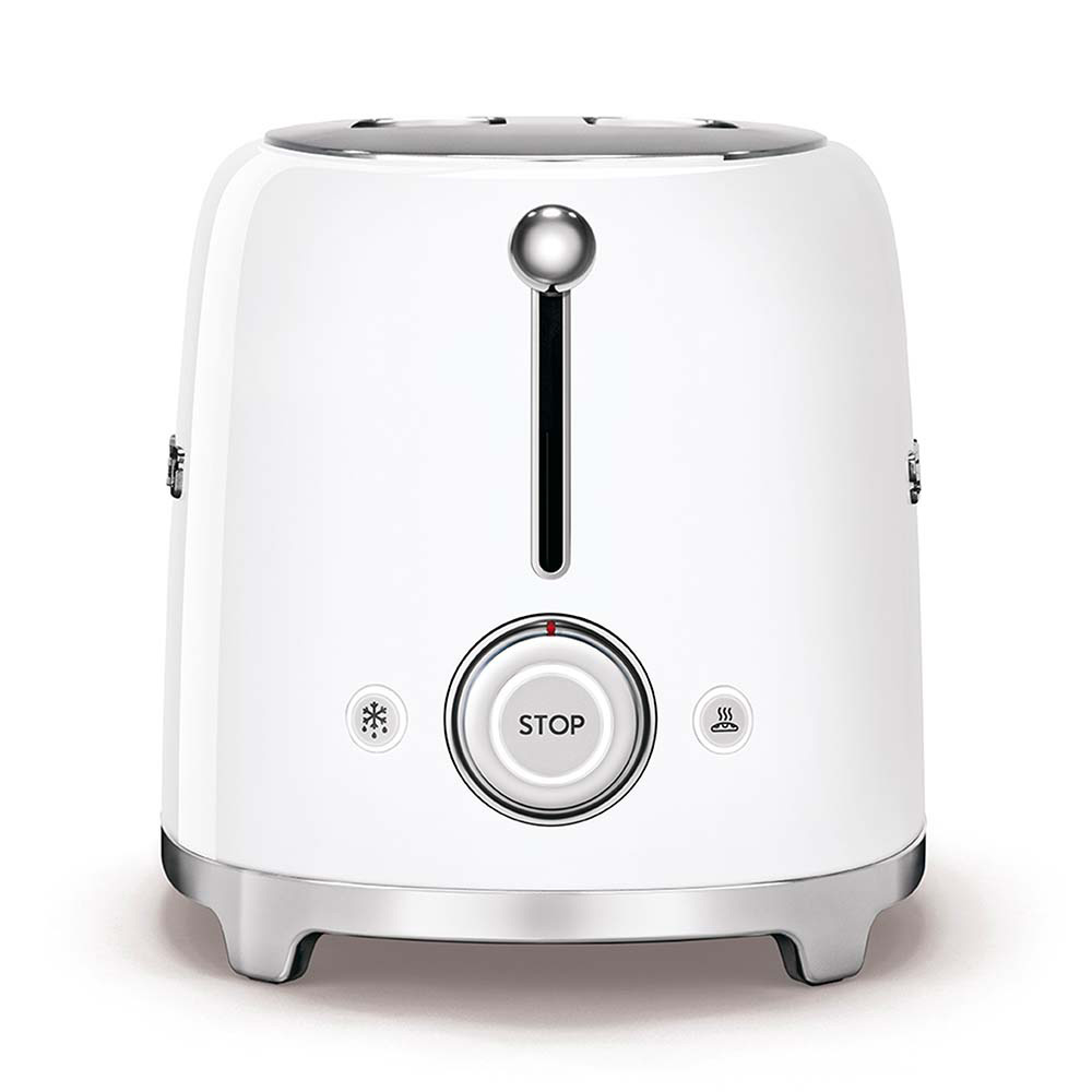 SMEG TSF01WHEU - Tostapane 50's Style Bianco Lucido