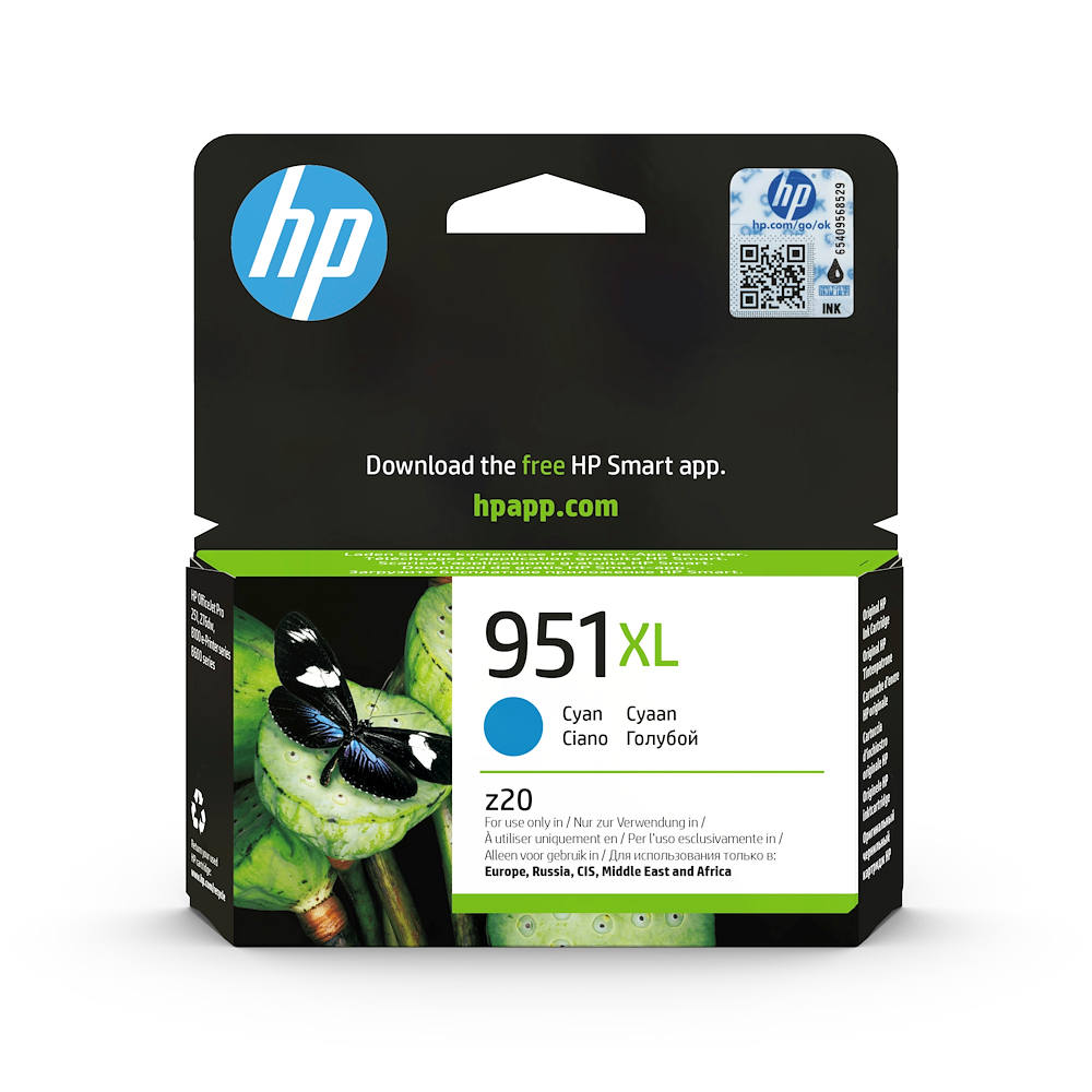 HP CN046AE - 951XL Tintenpatrone Cyan HP CN046AE - 951XL Tintenpatrone Cyan