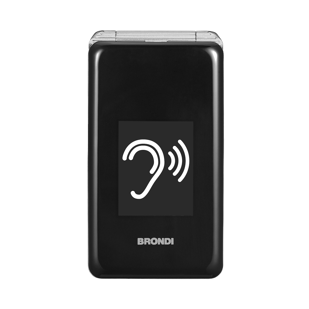 BRONDI AMICOSUPERTVGUNMETALGREY - Cellulare Senior Amico Super TV
