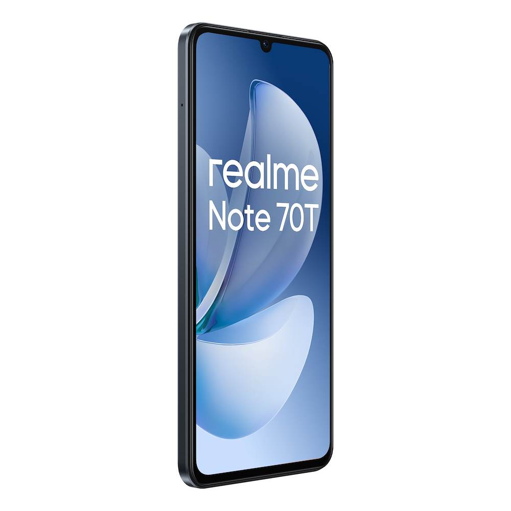 REALME NOTE70TOBSIDIANBLACK - Smartphone Note 70T Obsidian Schwarz