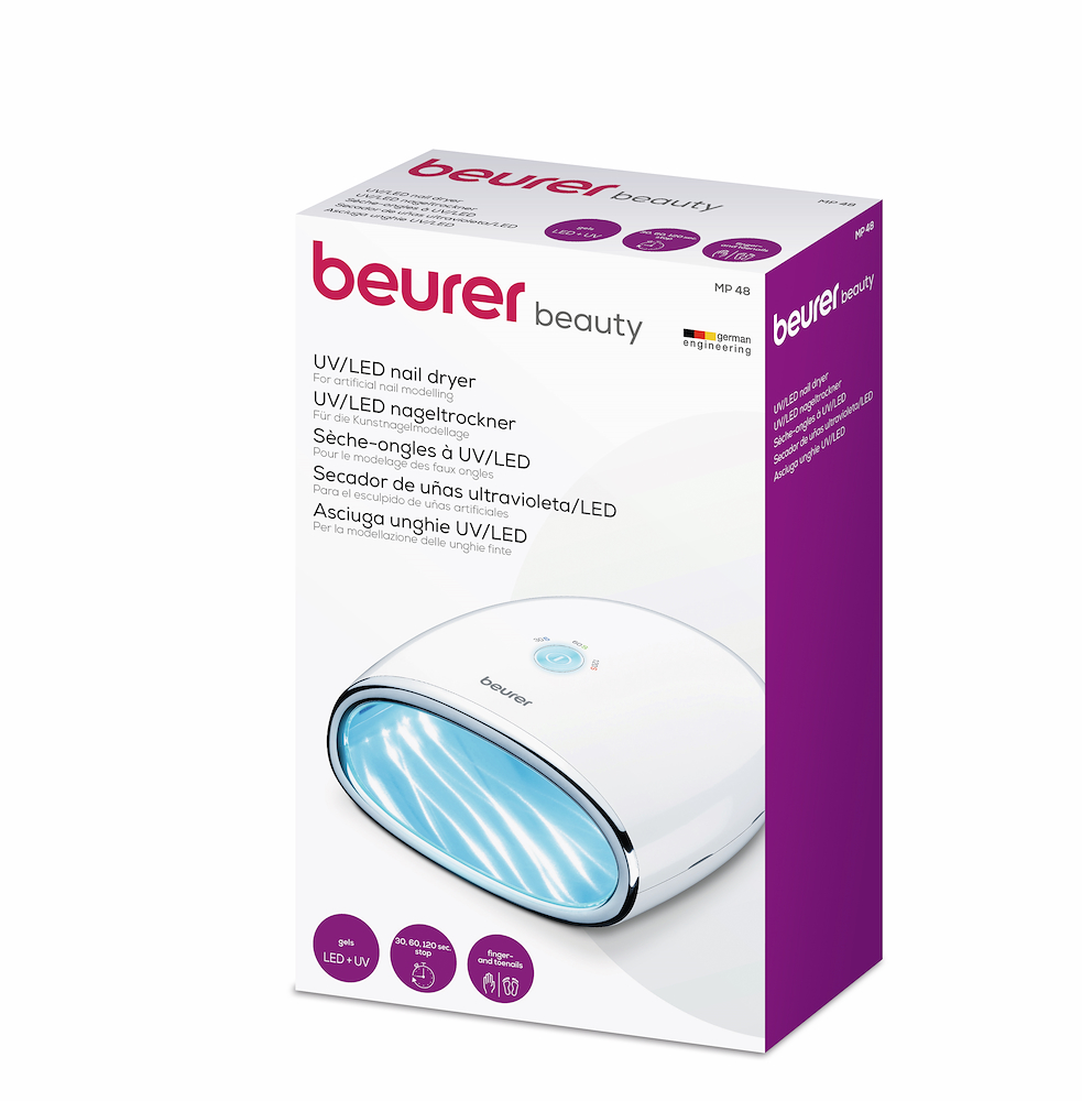 BEURER MP48 - Beurer MP 48 Asciuga Unghie LED/UV