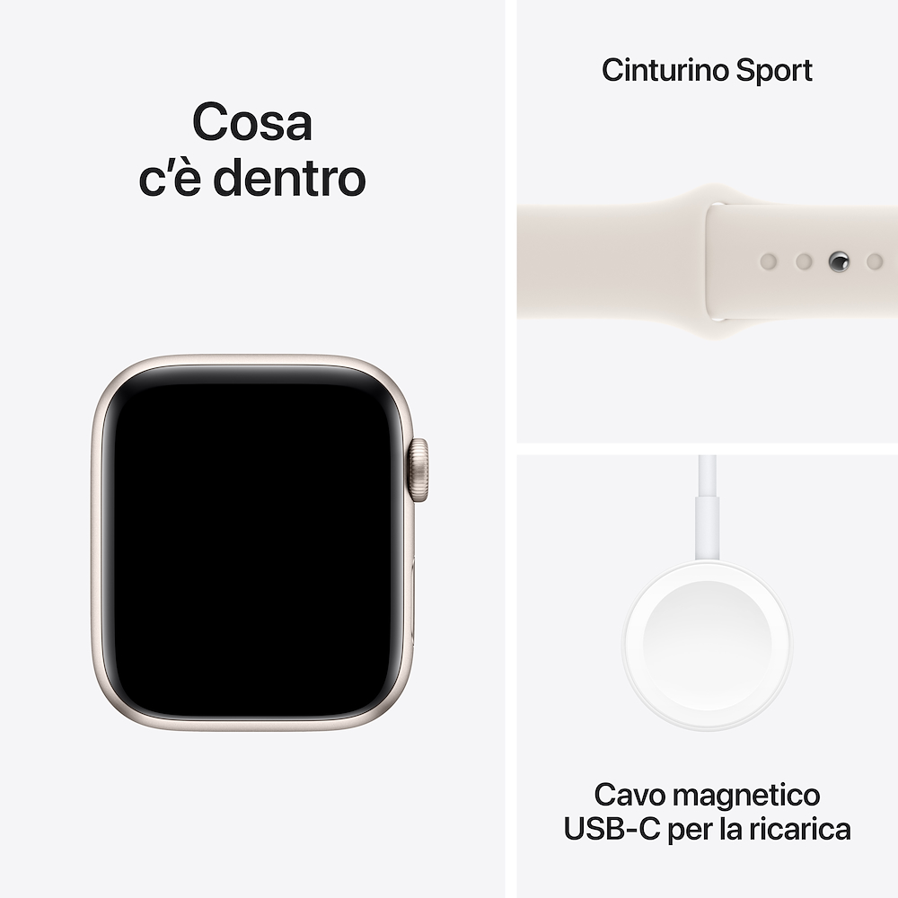 APPLE MXEV3QLA - Apple Watch SE GPS 44mm