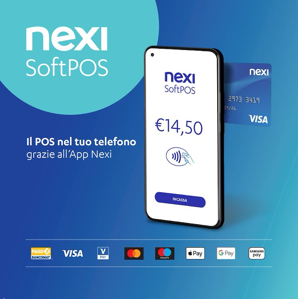 NEXI SOFTPOS - Nexi SoftPOS Software für Smartphone