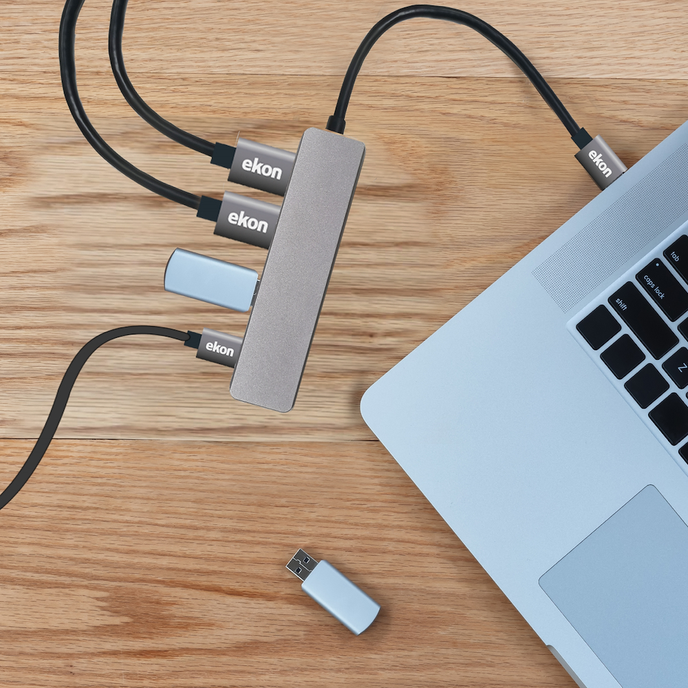 EKON ECITHUBHDMI4USBIN - Ekon USB Hub 4 Ports