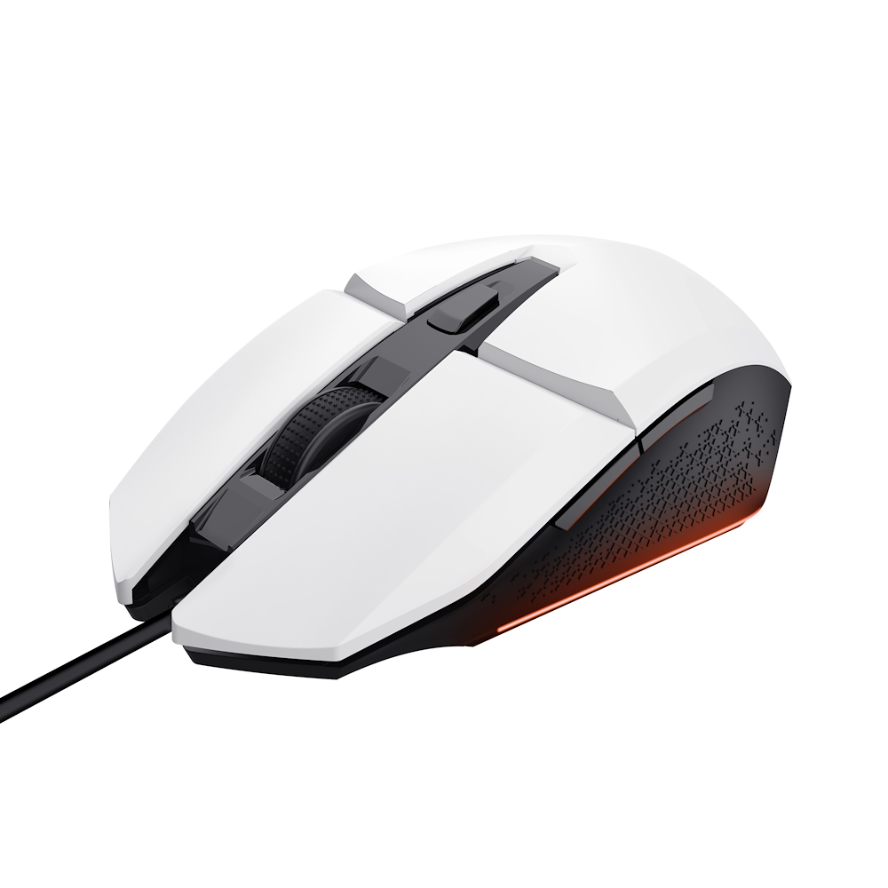 TRUST 25066 - Mouse Gaming Illumintato Felox Bianco