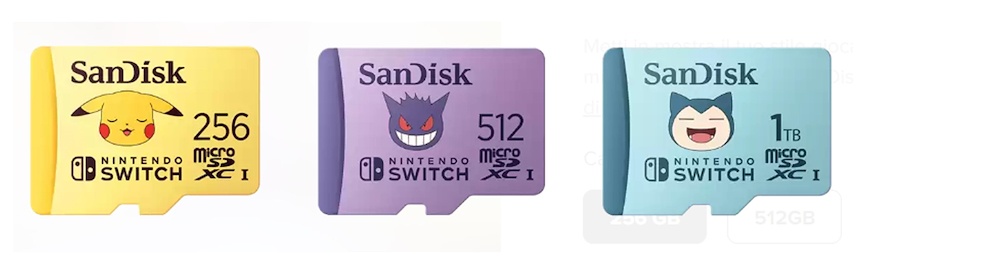 SANDISK SDSQXAO256GGN6ZK - SanDisk Pokémon 256GB microSD Karte