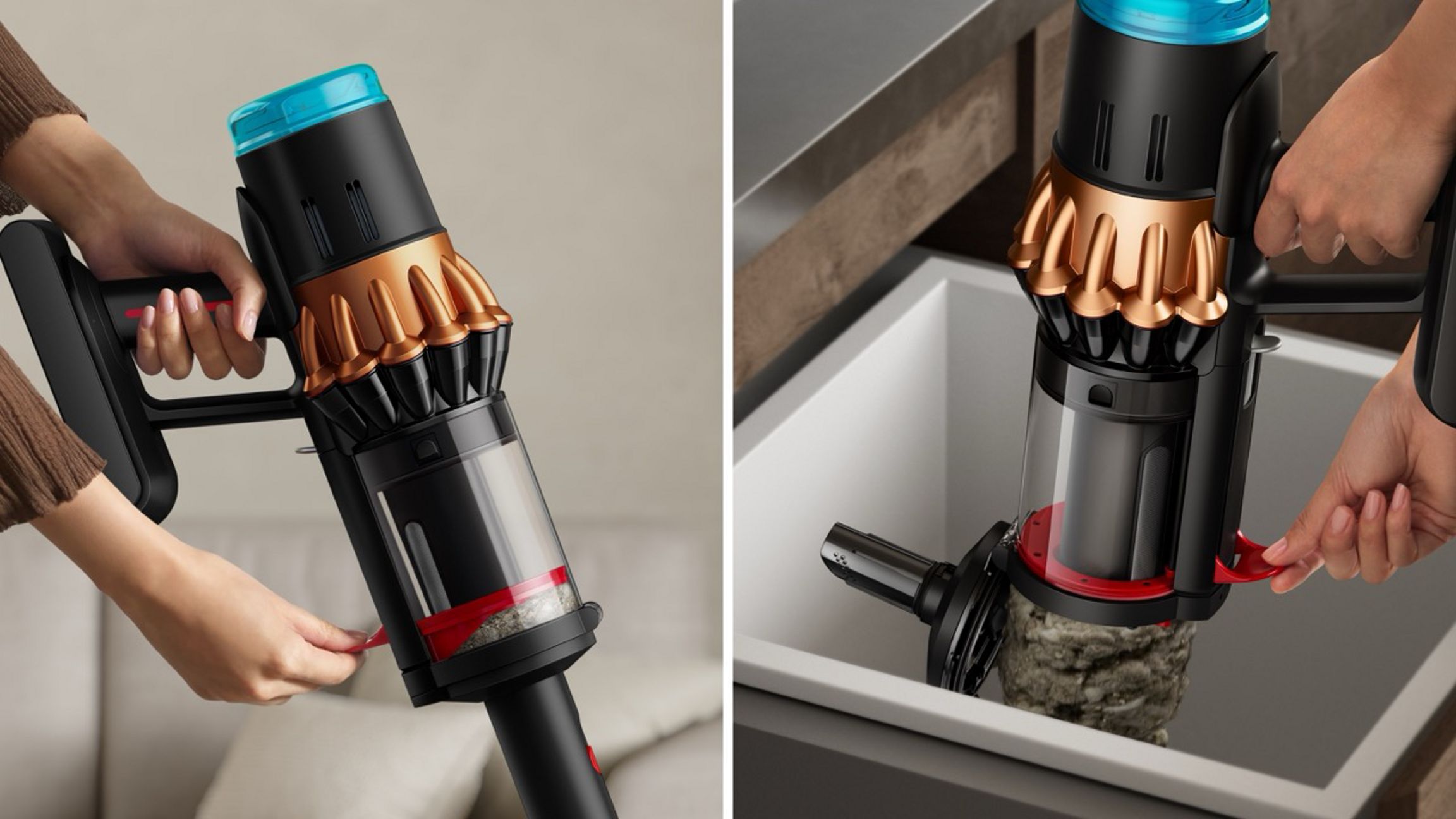 DYSON V16 PISTONANIMAL SUBMARINE - kabelloser Nass-Trocken-Staubsauger