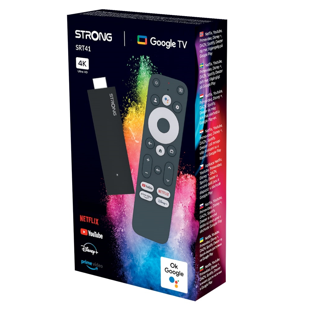 STRONG SRT41 - STICK SMART Google TV 4K UHD