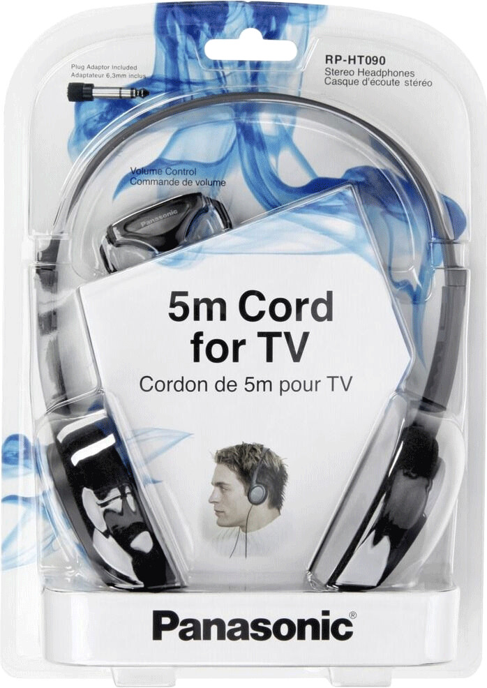 PANASONIC RPHT090EH - Panasonic RP-HT090EH Leichtbügel-Kopfhörer