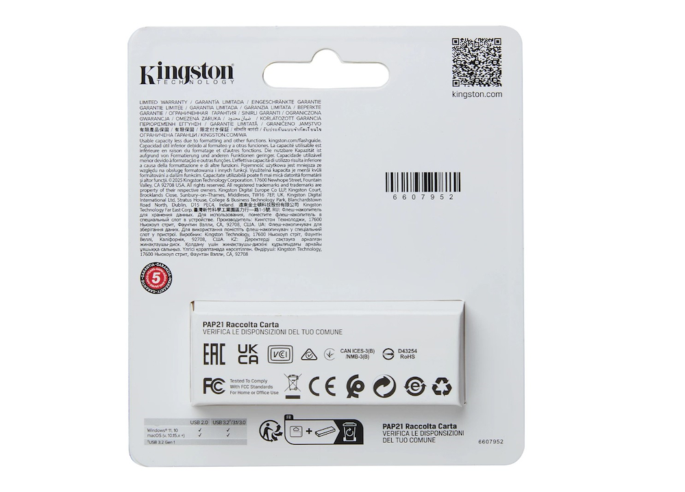 KINGSTON DTXS128GB - USB3.2 Stick 128GB