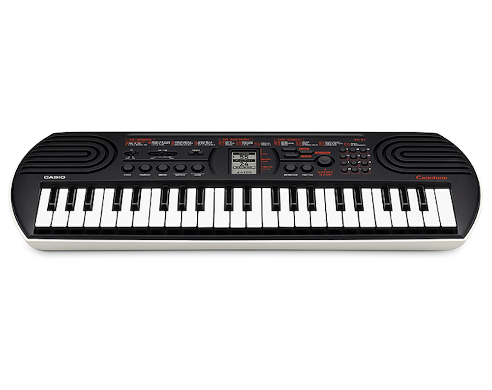 CASIO SA81 - Tastiera musicale 44 tasti nera