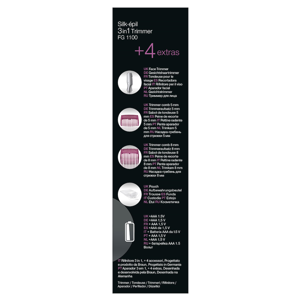 BRAUN FG1100 - FG1100 Bikini Styler in Rosa