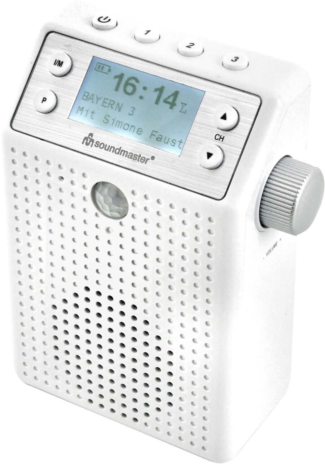 SOUNDMASTER DAB60WE – Kompaktes Steckdosenradio mit DAB+, Bluetooth und Bewegungsmelder
