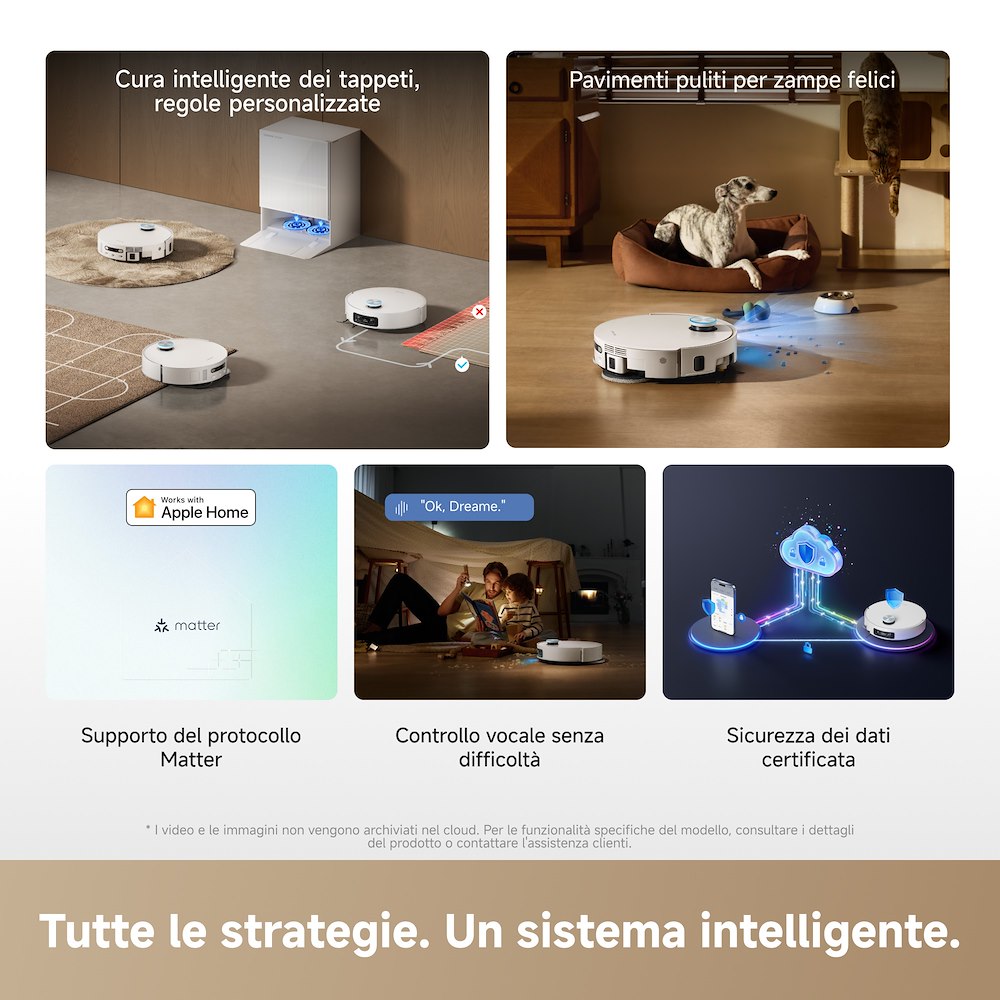 DREAME 805576562180 - Roboterstaubsauger und Wischer