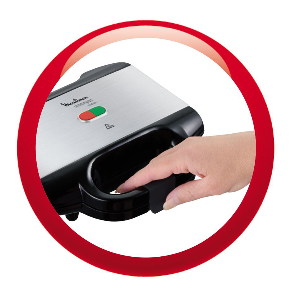 MOULINEX SM156D - Tostiera Ultra Compact Metal Moulinex SM156D