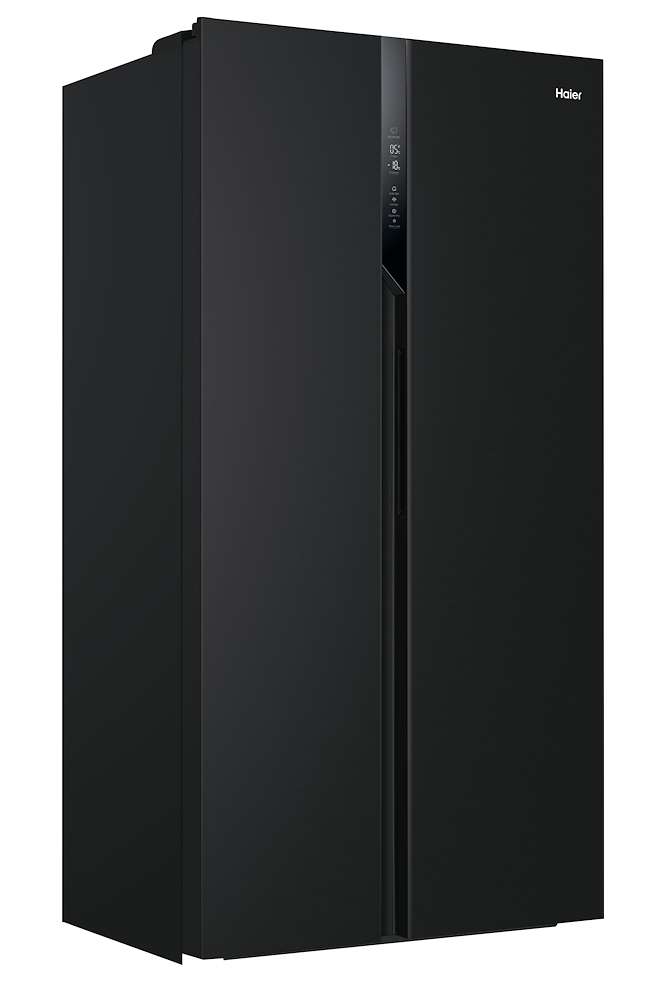 HAIER HSR3918ENPB - Frigorifero Side-by-Side Nero 528L