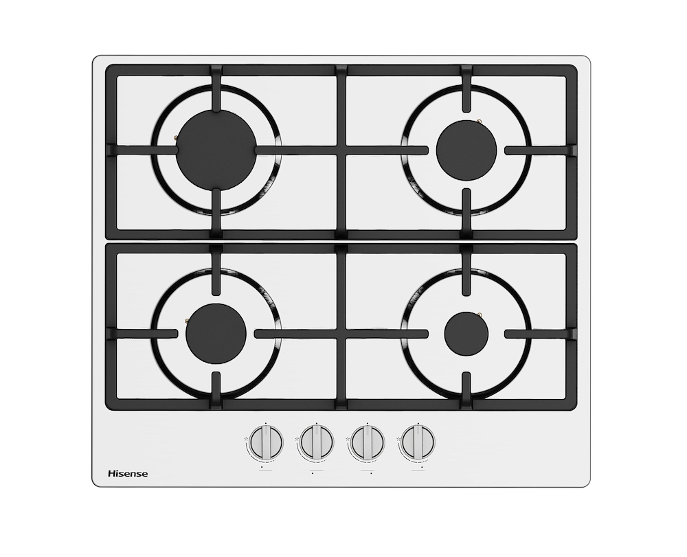HISENSE GM643XHFCI - 60cm Gasherd mit 4 Kochzonen