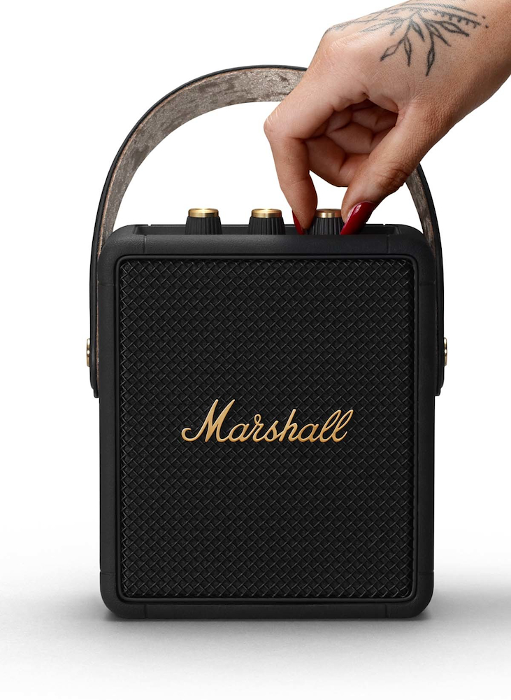 MARSHALL 1005544 - Marshall Stockwell II Bluetooth-Lautsprecher Schwarz/Messing
