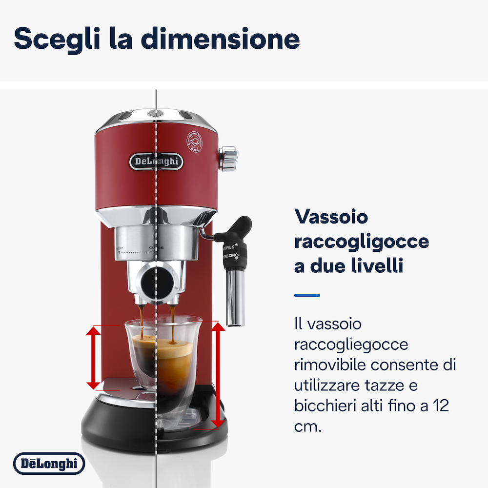 DE LONGHI EC685R - Espressomaschine  DEDICA EC685