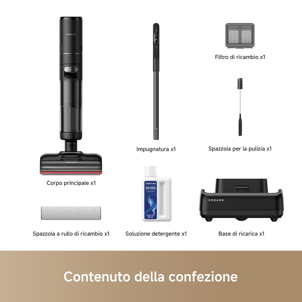 DREAME DREVIMH15S - 2-in-1 Bodenreiniger 400W