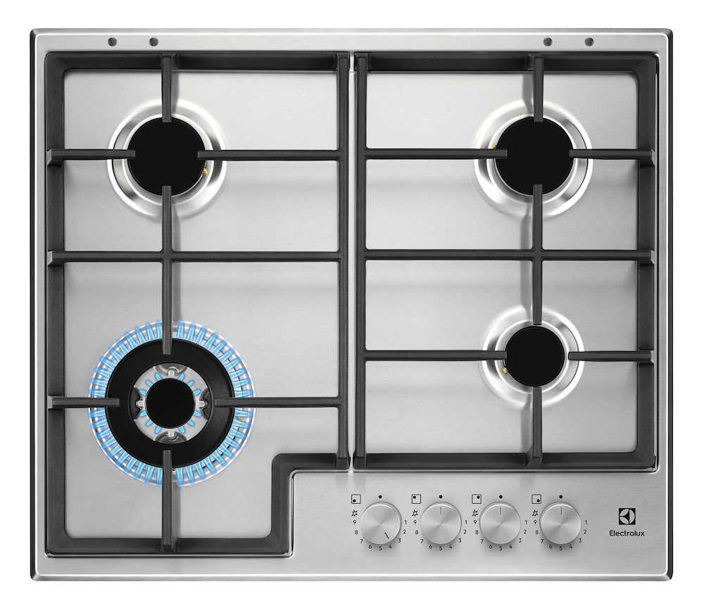 ELECTROLUX EGS64362X - Electrolux 60cm Gasherd mit 4 Zonen