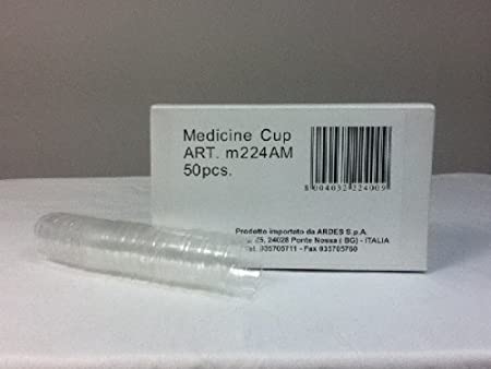 MEDICURA M224AM - M224AM – Medizinfläschchen-Ampullen für Modell M224 (50 Stück)