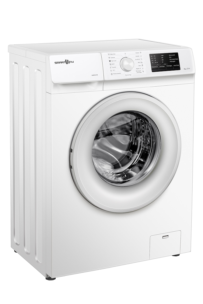 SMARTWAY HLBW610S - Slim Waschmaschine 6kg 1000U/min