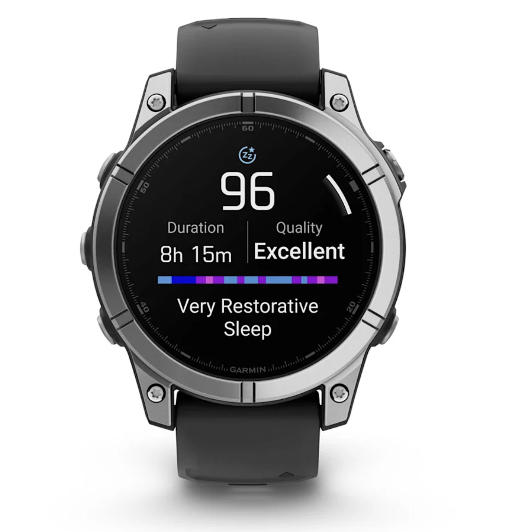 Garmin 0100302500 - Fenix E smartwatch acciaio 47mm