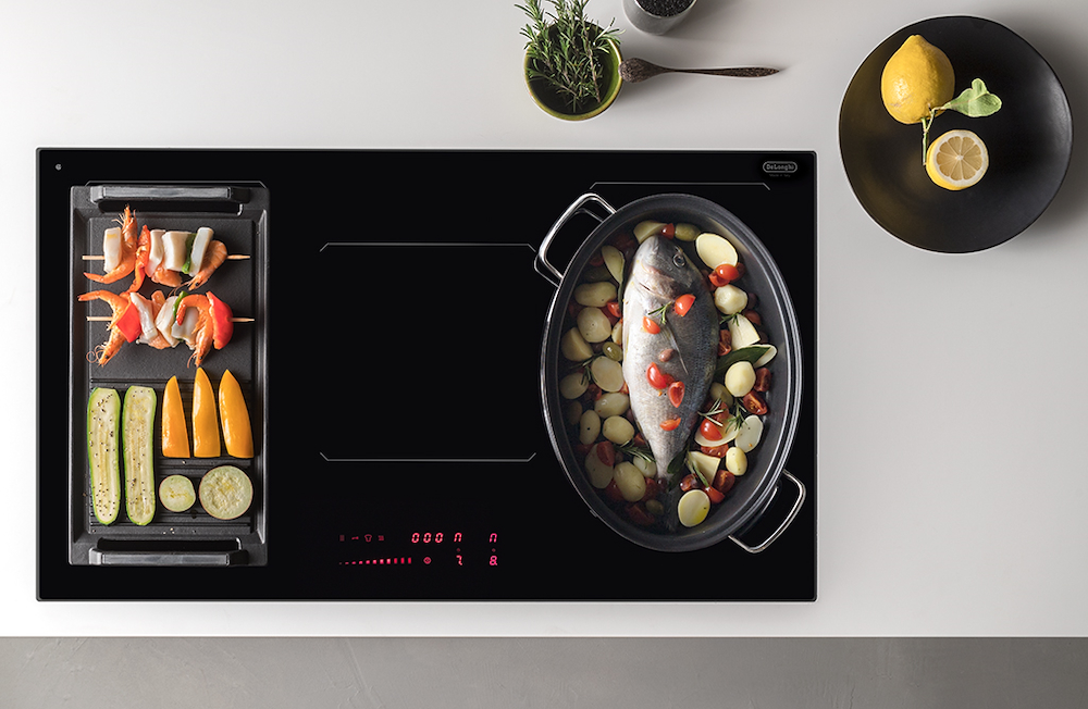 DE LONGHI SLI906 - Induktionskochfeld 90 cm mit 6 Zonen