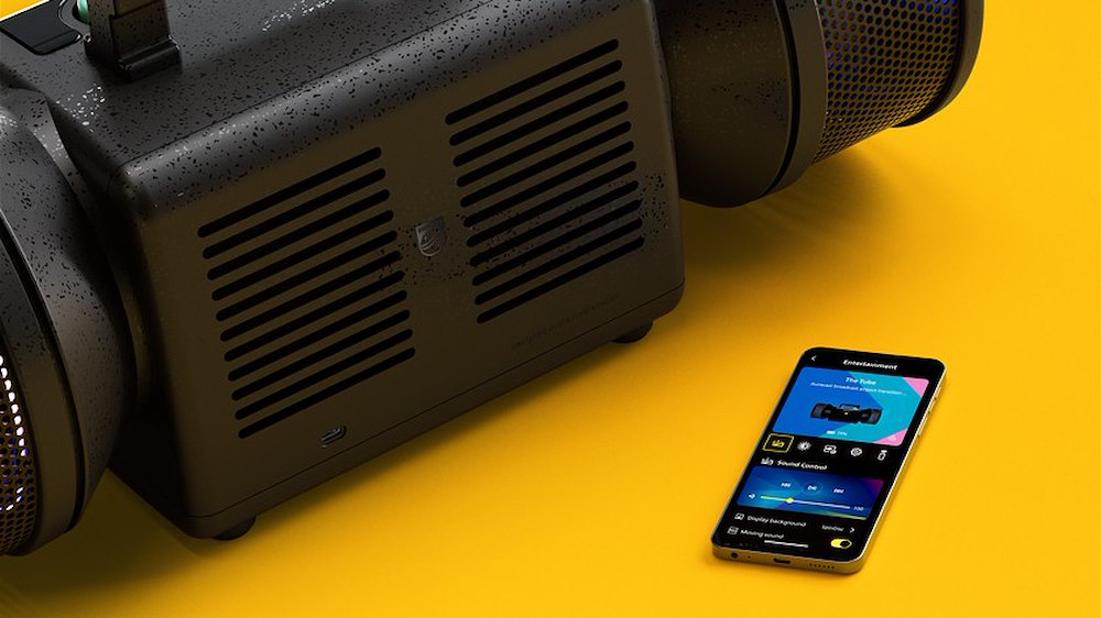 PHILIPS TAMS80B/00 - Tragbarer Lautsprecher IP67