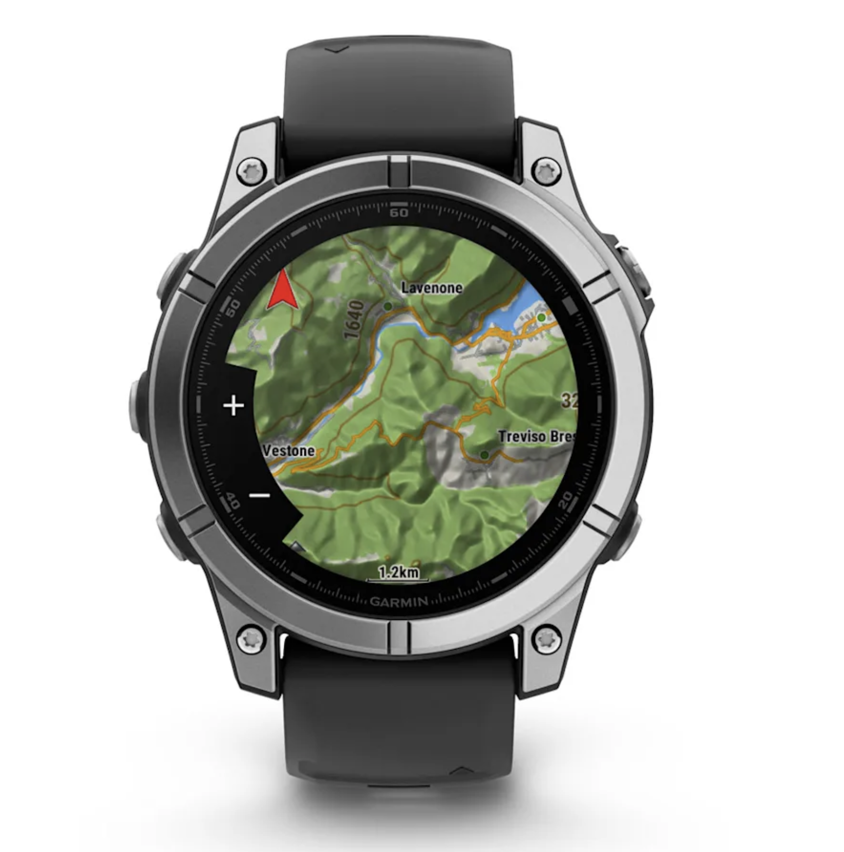 Garmin 0100302500 - Fenix E smartwatch acciaio 47mm