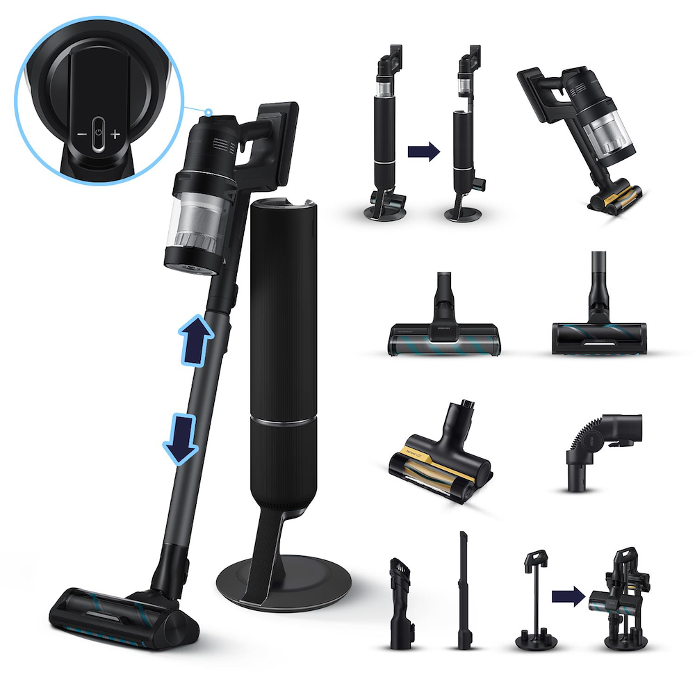 SAMSUNG VS28C9784QK - Samsung BESPOKE Jet AI Aspirapolvere senza fili VS28C9784QK