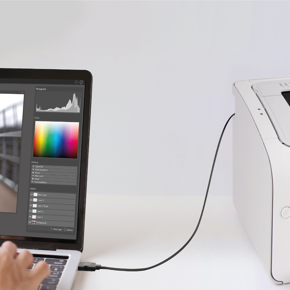 EKON ECIT3USBAB20K - USB-A Kabel 3.0 2 Meter