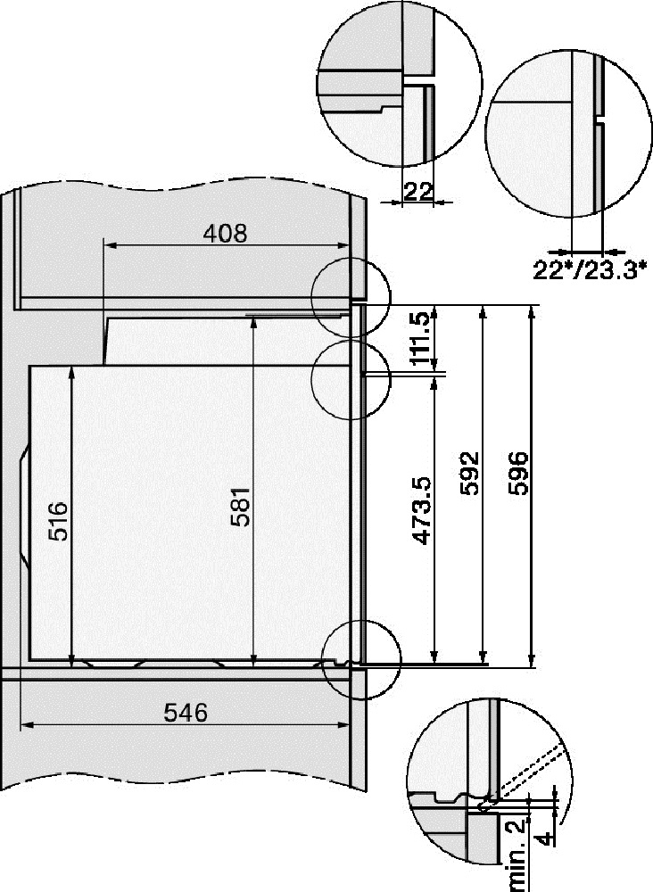 MIELE H7164BPEDSTCLST - H7164BPEDSTCLST 0511922 FORNO 60CM 76LT MULTIF.CL.A+ PIROLISI INNOVA IX/BK
