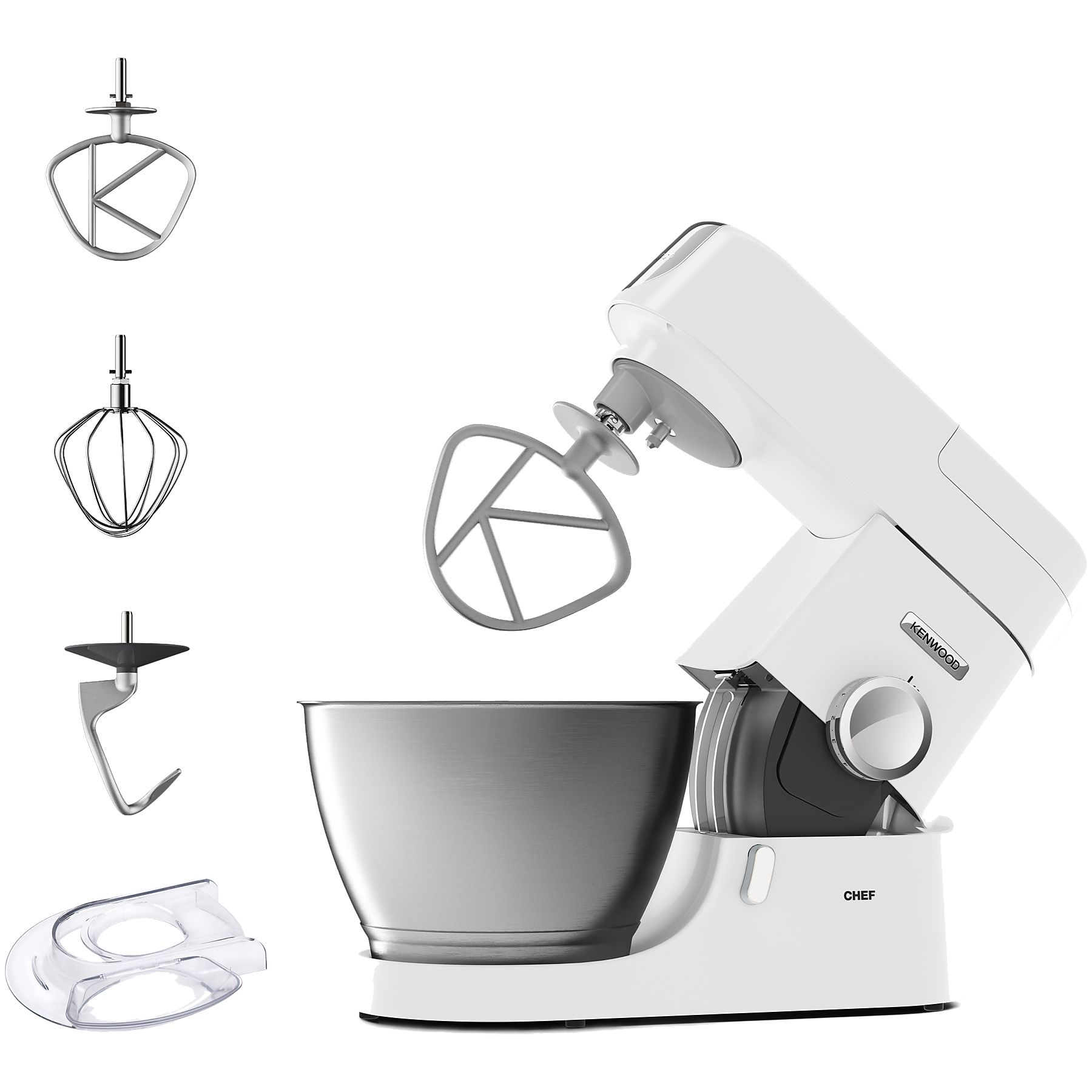 KENWOOD KVC3100W - Robot da cucina Chef 4,6L bianco + AT312B spremiagrumi