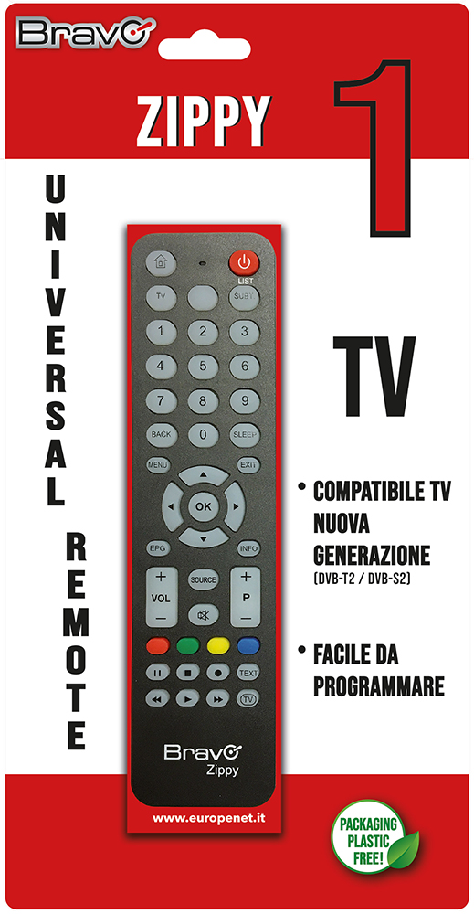 BRAVO 90402304 - Telecomando universale Zippy