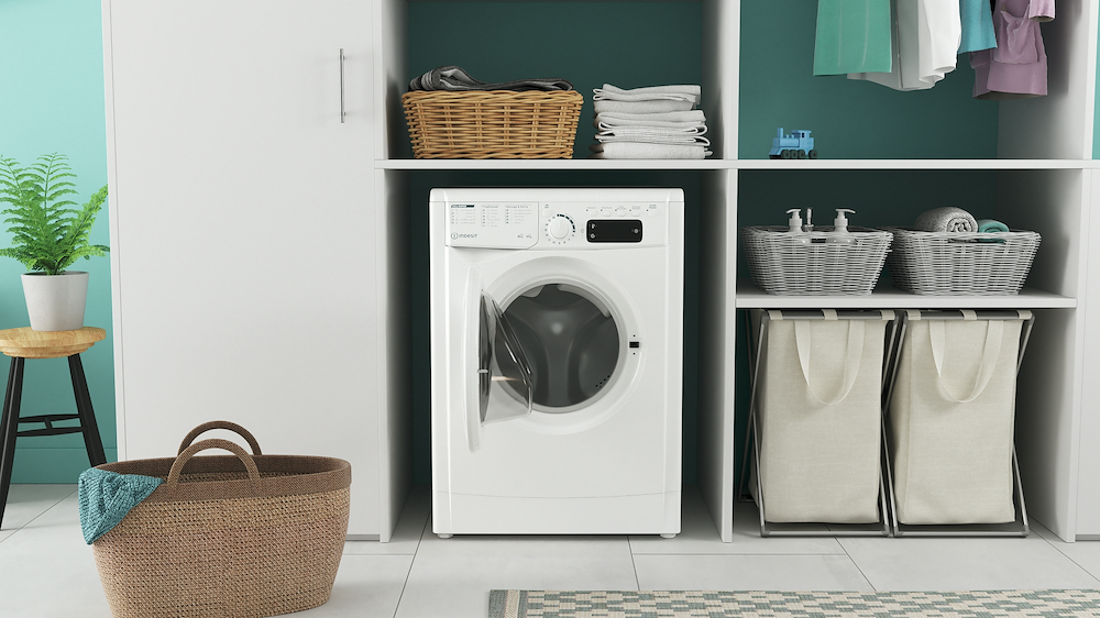 INDESIT EWDE861483WITN - Indesit Wasch-Trockner Frontlader 8 kg