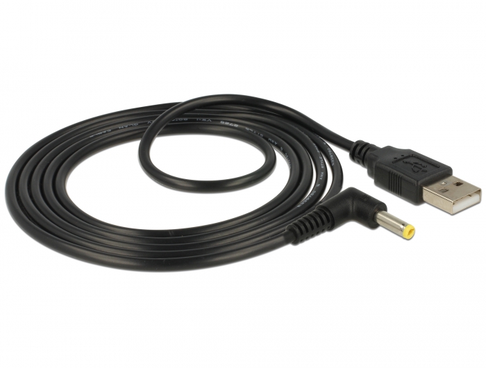 DELOCK 85544 - USB > DC 4.0 x 1.7 mm Kabel 1.5 m DELOCK 85544 - USB > DC 4.0 x 1.7 mm Kabel 1.5 m