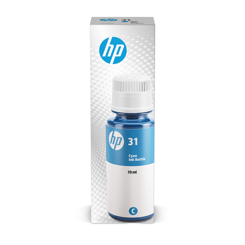 HP 1VU26AE - Flacone Inchiostro  31 Ciano 70ml