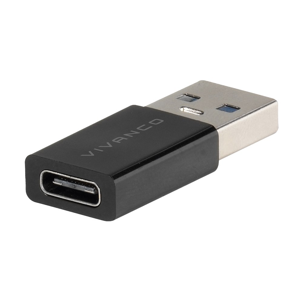 VIVANCO VVUSBADA31ACK - Adattatore USB-A a USB-C