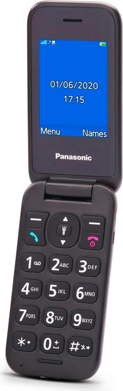 Panasonic KX-TU400 - Senioren Klapphandy mit Notruftaste
