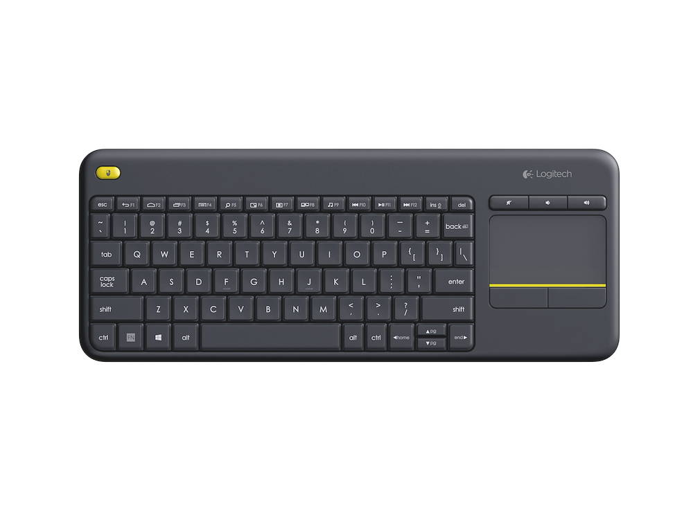 LOGITECH 920007135 - 920007135 0338684 TASTIERA WLSS TOUCH K400 PLUS NERO