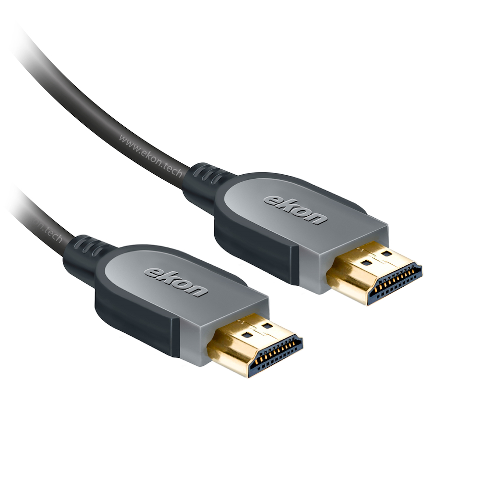 EKON ECVHDMI100MMG - Cavo HDMI 1.4 10 metri con Ethernet