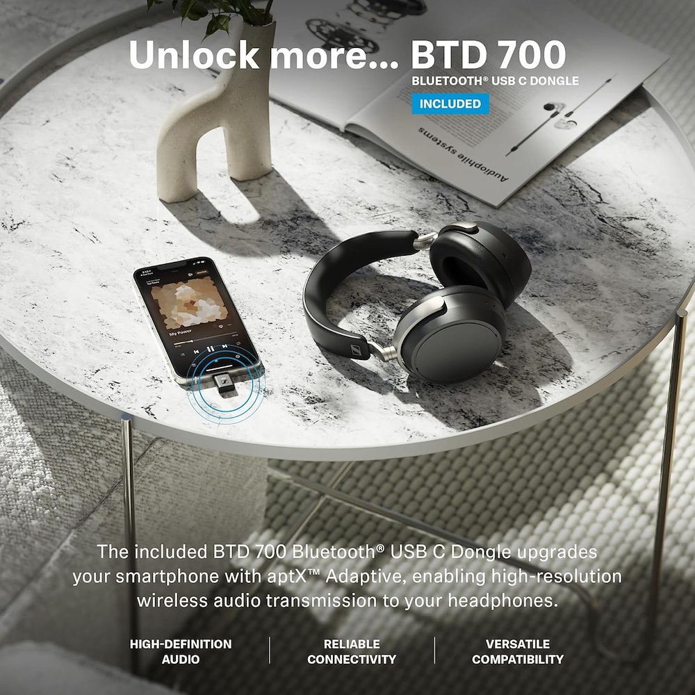 SENNHEISER HDB 630 - Drahtlose Bluetooth Kopfhörer
