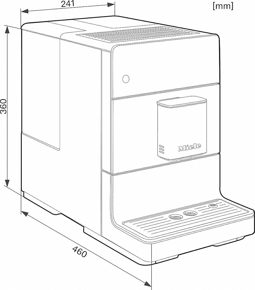 MIELE CM5310OBSW - Miele CM 5310 Silence Kaffeevollautomat Obsidianschwarz